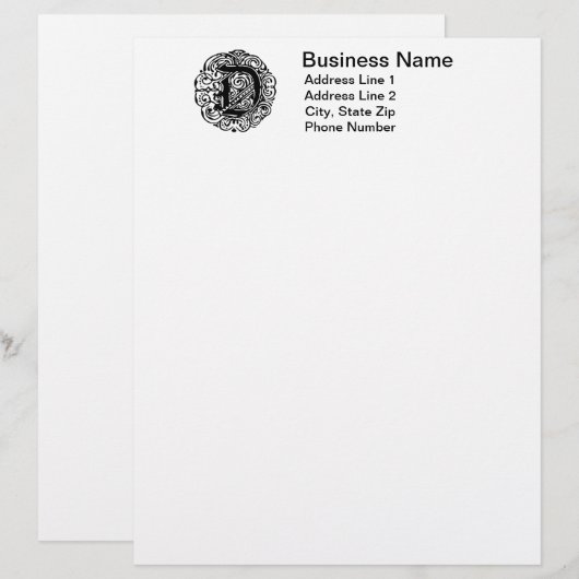 Monarchia Black "D" (Front/Back)