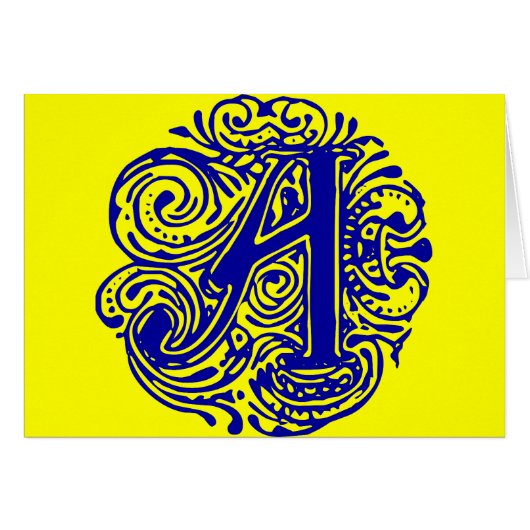 Monarchia Blue "A" Cards (Front Horizontal)