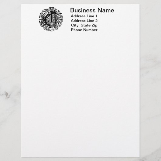 Monarchia "C" Letterhead (Front)