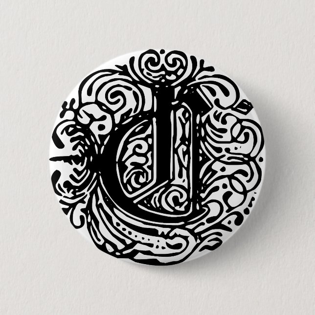 Monarchia "C" Pinback Button (Front)
