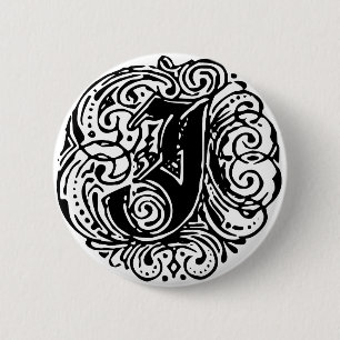 Monarchia "J" Pinback Button