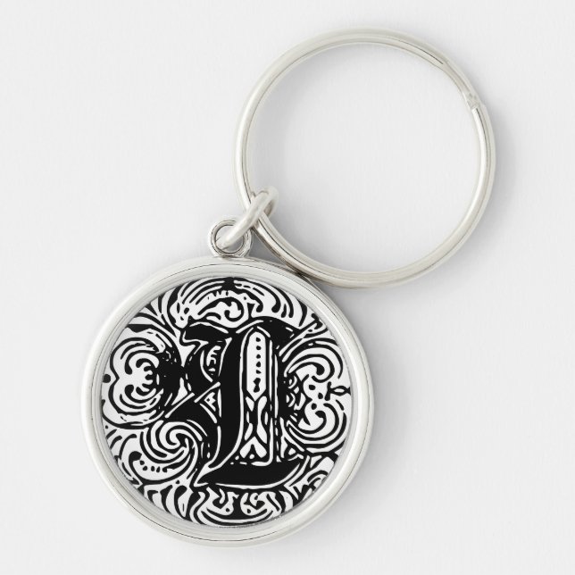 Monarchia "L" Keychain (Front)