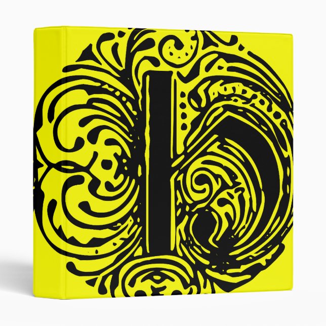 Monarchia Letter "H" Binder (Front/Spine)