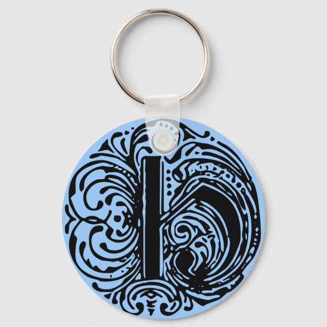 Monarchia Letter "H" Keychain (Front)