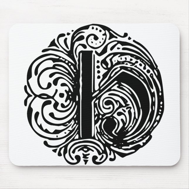 Monarchia Letter "H" Mouse Pad (Front)