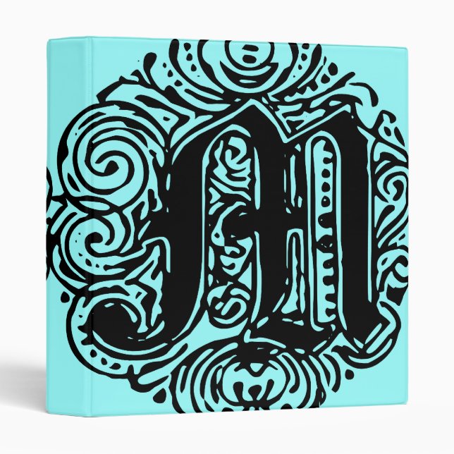 Monarchia "M" 3 Ring Binder (Front/Spine)