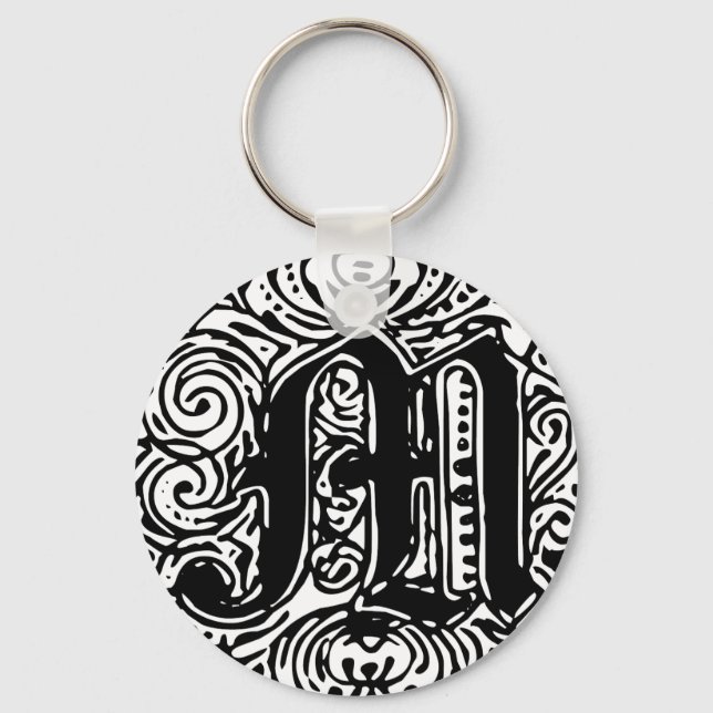 Monarchia "M" Keychain (Front)