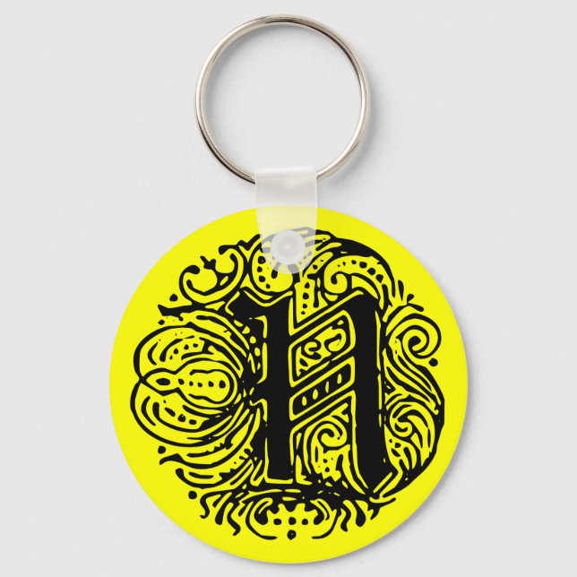 Monarchia "N" Keychain (Front)