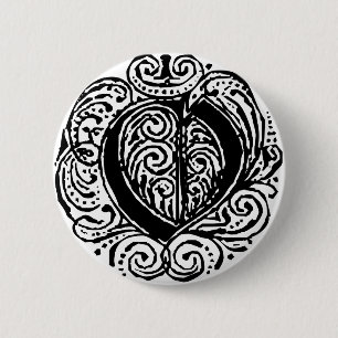 Monarchia "O" Pinback Button