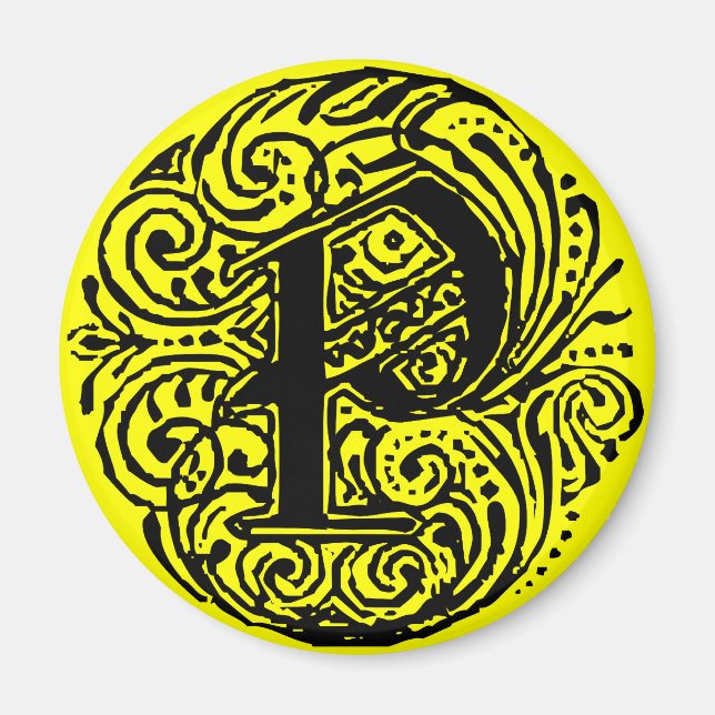 Monarchia "P" Magnet (Front)