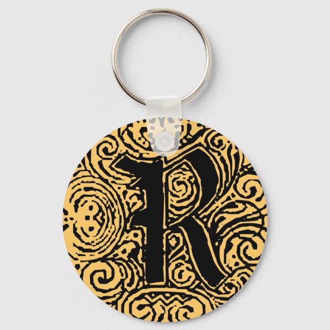 Monarchia "R" Keychain (Front)