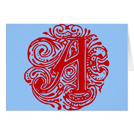 Monarchia Red "A" Cards (Front Horizontal)