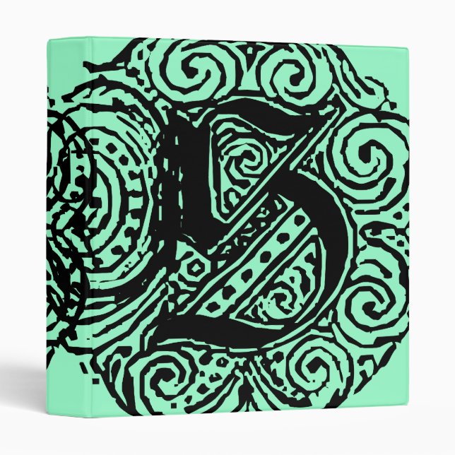 Monarchia "S" 3 Ring Binder (Front/Spine)