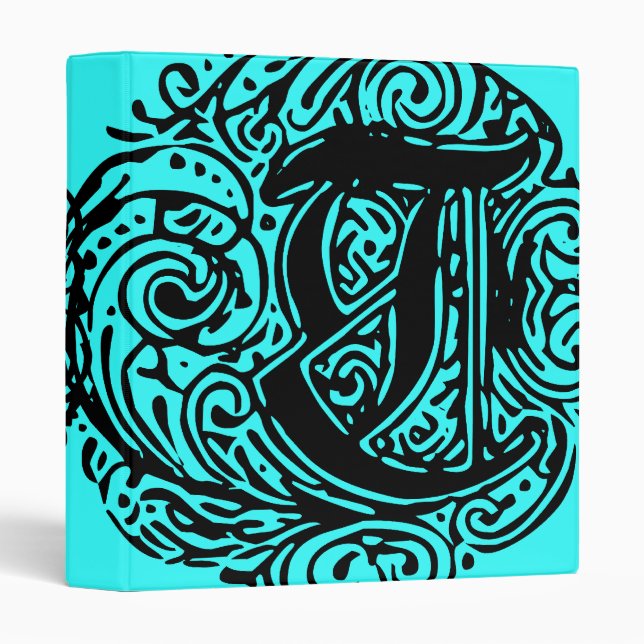 Monarchia "T" 3 Ring Binder (Front/Spine)