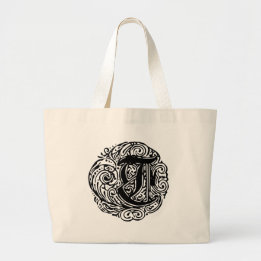 Monarchia "T" Large Tote Bag
