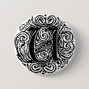 Monarchia "U" Pinback Button