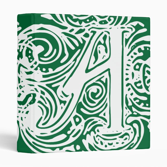 Monarchia White  "A" Binder (Front/Spine)