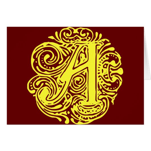 Monarchia Yellow "A" Cards (Front Horizontal)