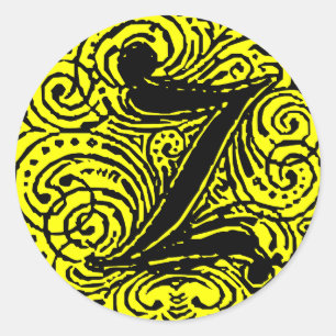 Monarchia "Z" Classic Round Sticker