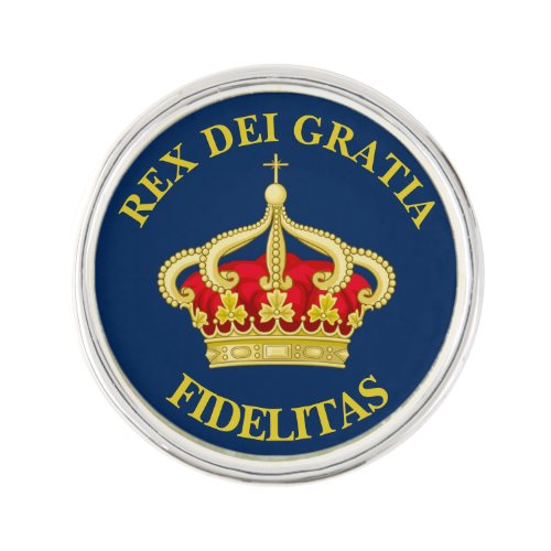 Monarchist Royalist Lapel Pin