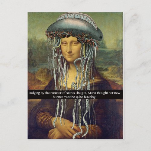 Monas New Bonnet Postcard
