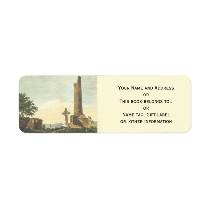 Monasterboice Church Tower Co Louth Ireland 1833 Return Address Labels