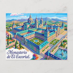Monasterio de El Escorial Spain Postcard