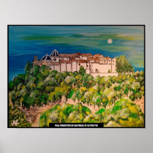 Monasterio de San Miguel Painting by Alfred Fox Poster