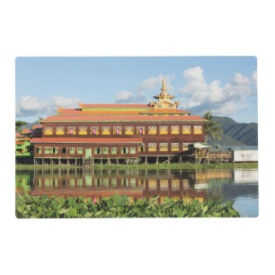 Monastery By A Lake Placemat