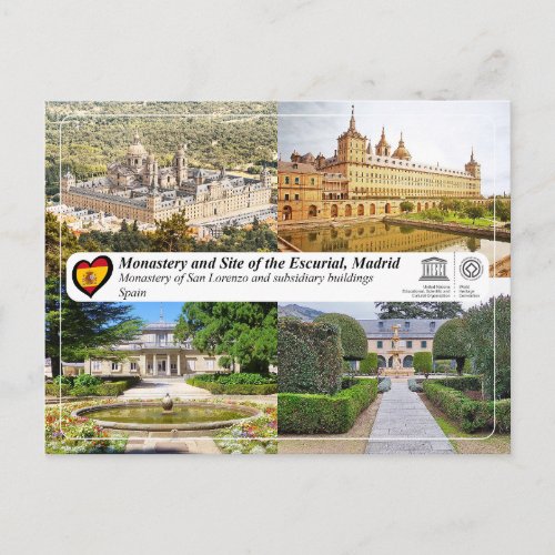 Monastery of San Lorenzo and subsidiary buildings Postcard