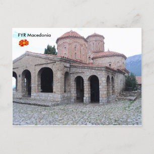 Monastery of St. Naum, FYR Macedonia. Postcard