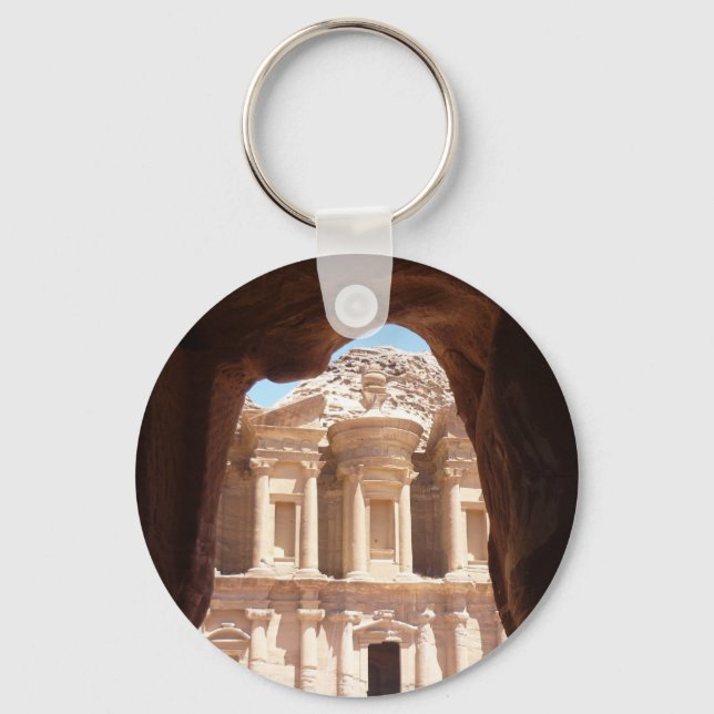 monastery petra ancient keychain (Front)