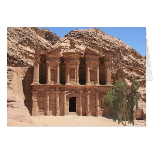 monastery petra tree cards (Front Horizontal)