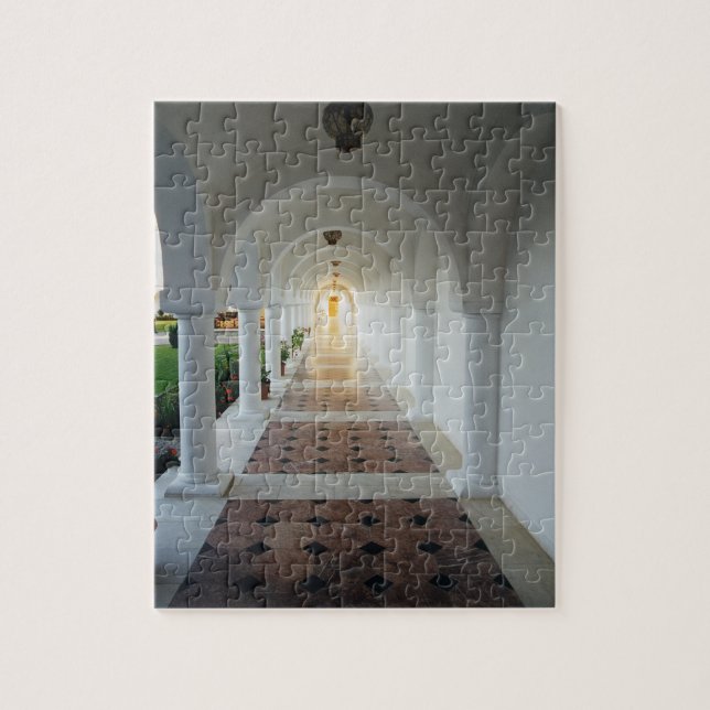 Monastic tranquility jigsaw puzzle (Vertical)