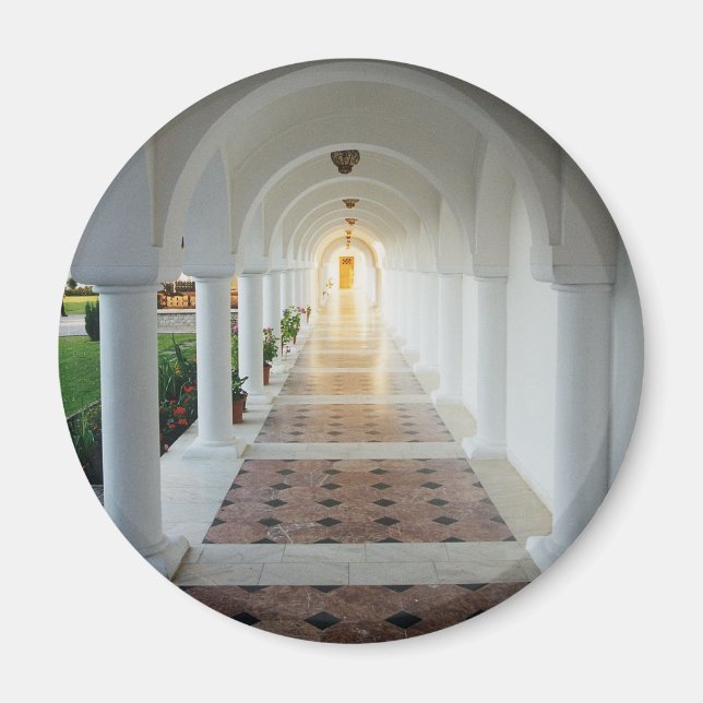 Monastic tranquility magnet (Front)