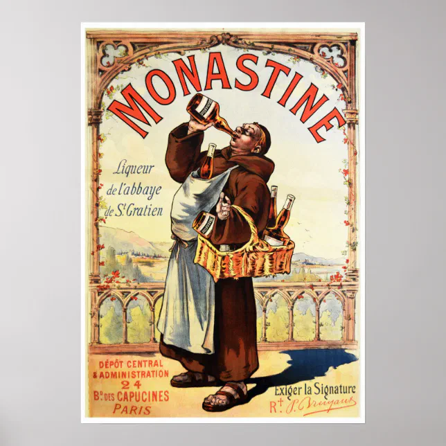 absinthe robette vintage poster