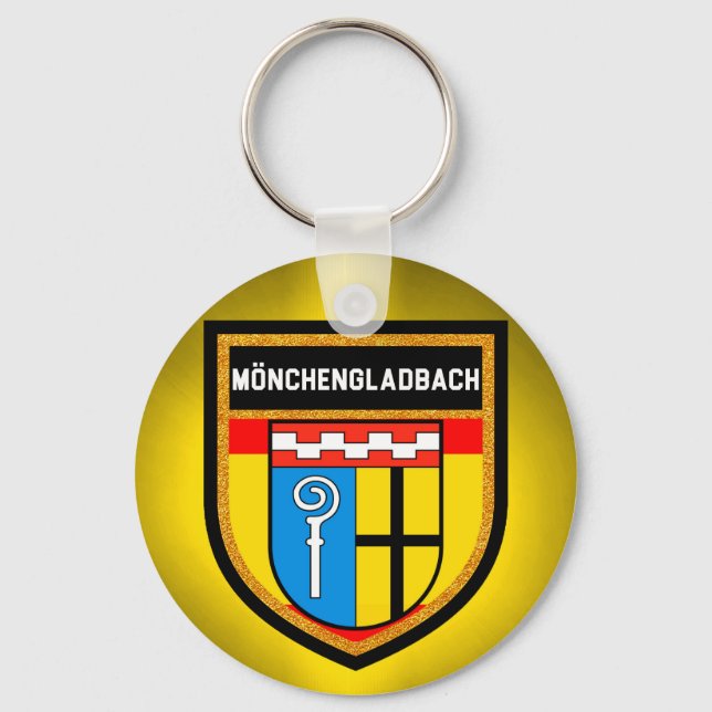 Mönchengladbach Flag Keychain (Front)
