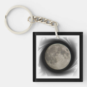 Mond, Lune, Luna, Glina, Moon Schlüsselanhänger Keychain