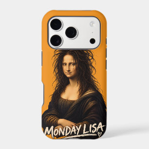 Monday Lisa Funny Renaissance Art iPhone 17 Pro Case