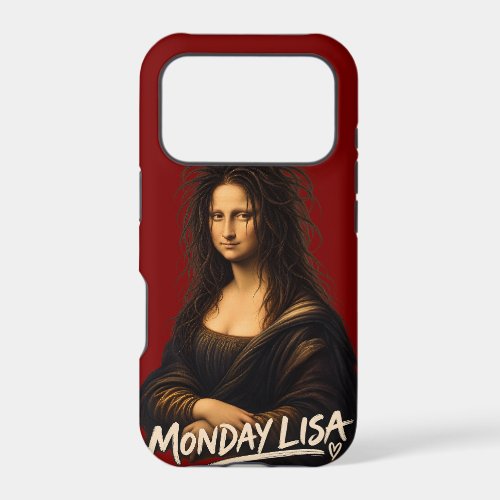 Monday Lisa Funny Renaissance Art iPhone 17 Pro Case