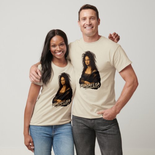 Monday Lisa Funny Renaissance Art T-Shirt