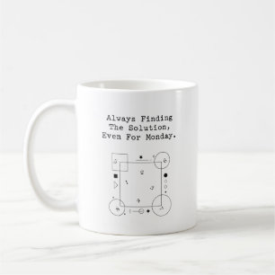Monday Math Solutions   Problem Solver Spirit Coffee Mug