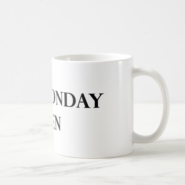 Monday Men mug (Right)