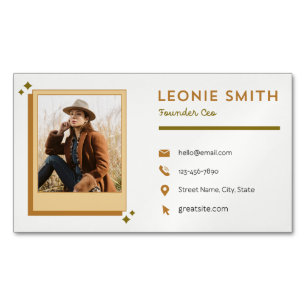 Mondays in amasterdam business card magnet