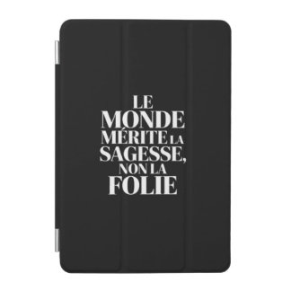 Monde sans stabilité iPad mini cover