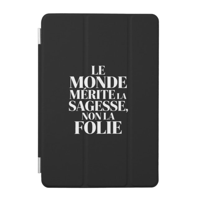 Monde sans stabilité iPad mini cover (Front)