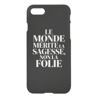 Monde sans stabilité iPhone SE/8/7 case