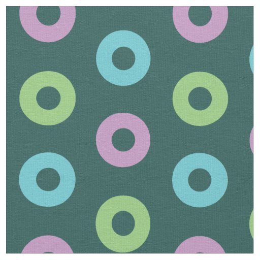 Mondegreen Themed Phish Donuts Fabric