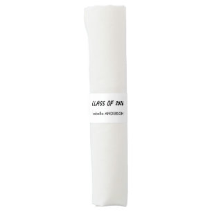 Mondern Black and White Graduation Napkin Bands