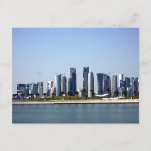 Mondern Cityscape -Doha in 2012 Postcard